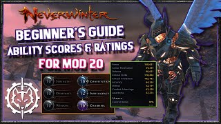 Neverwinter  Beginners Guide Ability Scores amp Ratings [upl. by Cranston]