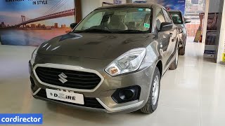 Maruti Suzuki Dzire LXiLDi 2019  Dzire 2019 Base Model  Interior and Exterior  Reallife Review [upl. by Ettenan]