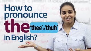 How to Pronounce quotthequot in English  English Pronunciation amp Grammar lesson [upl. by Franza]