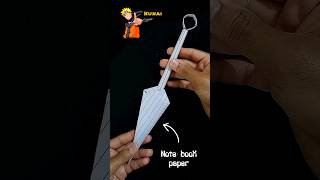 Kunai Origami NARUTO [upl. by Hebe]