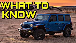 What Everyone NEEDS To Know About The 2021 Jeep Wrangler [upl. by Maite]