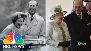 Queen Elizabeth II And Prince Philip’s Love Story  NBC Nightly News [upl. by Amin739]