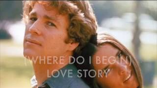 WHERE DO I BEGIN LOVE STORY by Andy Williams with lyrics [upl. by Ariew]