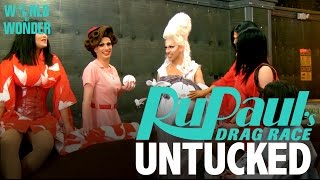 Untucked RuPauls Drag Race Season 8  Episode 5 quotSupermodel Snatch Gamequot [upl. by Thomas]