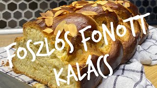 Fonott foszlós KALÁCS💯 [upl. by Anitsihc]