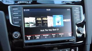 VW Golf 7 DSGAutomatik Navigation im Test [upl. by Aidualc]