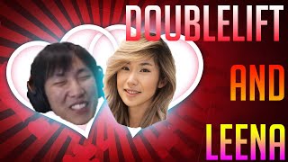 Doublelift and Leena Talk About WHAT  Leena Exposes Doublelift  League Twitch Highlights [upl. by Irtemed]