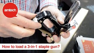 How To Load An Amtech 3in1 Staple Gun [upl. by Nino479]