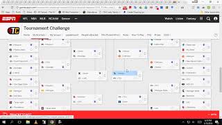 How to make an ESPN tournament bracket [upl. by Bunder207]