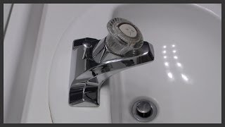 Bathroom faucet cartridge replacement [upl. by Eetnom]