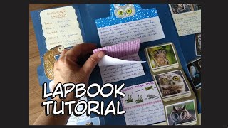 LAPBOOK  Tutorial [upl. by Etteloc]