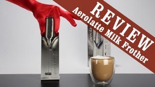 Aerolatte Milk Frother  Exclusive Review [upl. by Nyrroc]