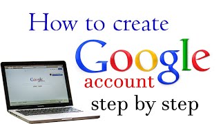 How to create Google account  2021 in English [upl. by Ahtnahc]