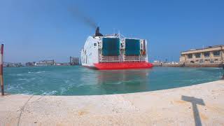 boarding to the ferry  Port of Ancona Italy [upl. by Kall]