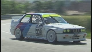 DTM BMW M3 E30 Sport Evo 25  ex Steve Soper Bigazzi 1991 at Swiss Hillclimb by René Aeberhardt [upl. by Erhart]