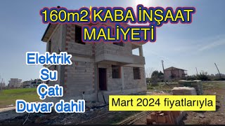 Kaba inşaat maliyeti [upl. by Enelec]