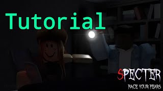 Roblox Specter Tutorial [upl. by Winfrid]