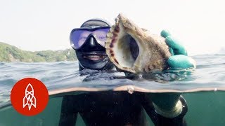 Freediving With Japan’s Pearl Divers [upl. by Boak]