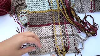 How To Make TartanPlaid Knitting [upl. by Avot]