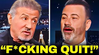 Sylvester Stallone OBLITERATES Jimmy Kimmel In The Most Epic Way [upl. by Dalohcin440]