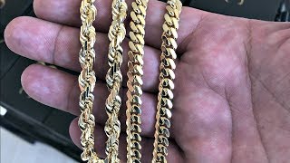 7MM ROPECUBAN LINK COMPARISON [upl. by Pathe572]