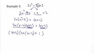 Factoring Cubic Trinomials [upl. by Tamar]