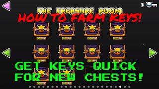 HOW TO FARM KEYS IN GEOMETRY DASH 211 [upl. by Nya]