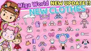 Miga World NEW UPDATE 🔥😱 NEW CLOTHES  🤩 [upl. by Sidonia]