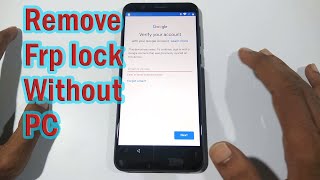 How to Bypass Google FRP lock on any Android phones without otg and pc [upl. by Karee]