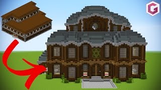 Lets Transform a Minecraft Woodland Mansion [upl. by Lizned851]