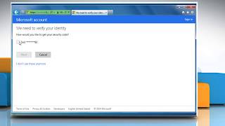 How to Reset Hotmail™ Account Password [upl. by Ecam]