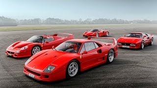 Ferrari Enzo F40 F50 amp 288 GTO  Top Gear [upl. by Nesral]