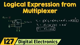 Logical Expression from Multiplexer [upl. by Betsy]