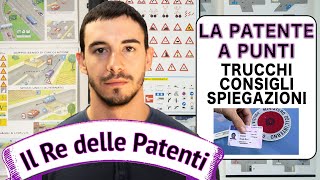 LA PATENTE A PUNTI  IL RE DELLE PATENTI  PATENTE B [upl. by Tterrab]