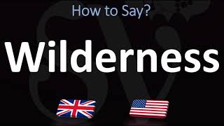 How to Pronounce Wilderness CORRECTLY [upl. by Jallier833]