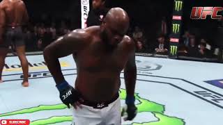 Francis Ngannou Vs Derrick Lewis  Full Ufc Fight Highlights [upl. by Eatnohs257]