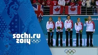 Curling  Womens Gold Medal Game  Canada v Sweden  Sochi 2014 Winter Olympics [upl. by Tirrag513]