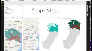 Power BI Shape Maps [upl. by Oderfigis786]