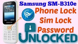 How To Remove Phone Lock Samsung SM B310E [upl. by Ronnholm534]