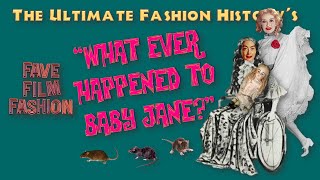 FAVE FILM FASHION quotWhatever Happened To Baby Janequot 1962 [upl. by Anaerda]