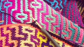 1 Beginners Guide to Mosaic Crochet  The Basics [upl. by Bertine]