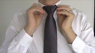 How to Tie a Tie  Windsor aka Full Windsor or Double Windsor  For Beginners [upl. by Adnalram]