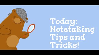 School Skills Notetaking Tips and Tricks for Kids [upl. by Erma127]