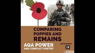 Comparing Poppies and Remains [upl. by Khudari]