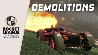 Rocket League® Academy  Demolitions [upl. by Aaberg]