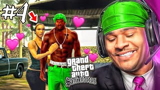 MY NEW GIRLFRIEND Part 4  GTA San Andreas [upl. by Arbmik]