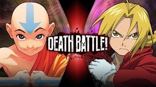 Aang VS Edward Elric Avatar VS Fullmetal Alchemist  DEATH BATTLE [upl. by Teyut629]