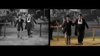 Stan amp Ollie  Way Out West Dance  Shot by Shot Comparison [upl. by Ahsenet154]