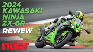 2024 Kawasaki Ninja ZX6R Review [upl. by Wilkins]