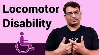 Locomotor Disability Meaning  WeCapable  Lalit Kumar [upl. by Etoile]